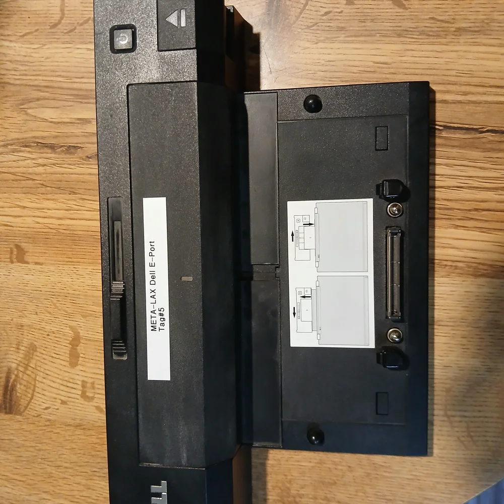 Dell Gray Power Adapter Label